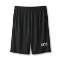 Athletic Pocketed 7" Shorts — Small Lower-Leg Logo Sports Shorts