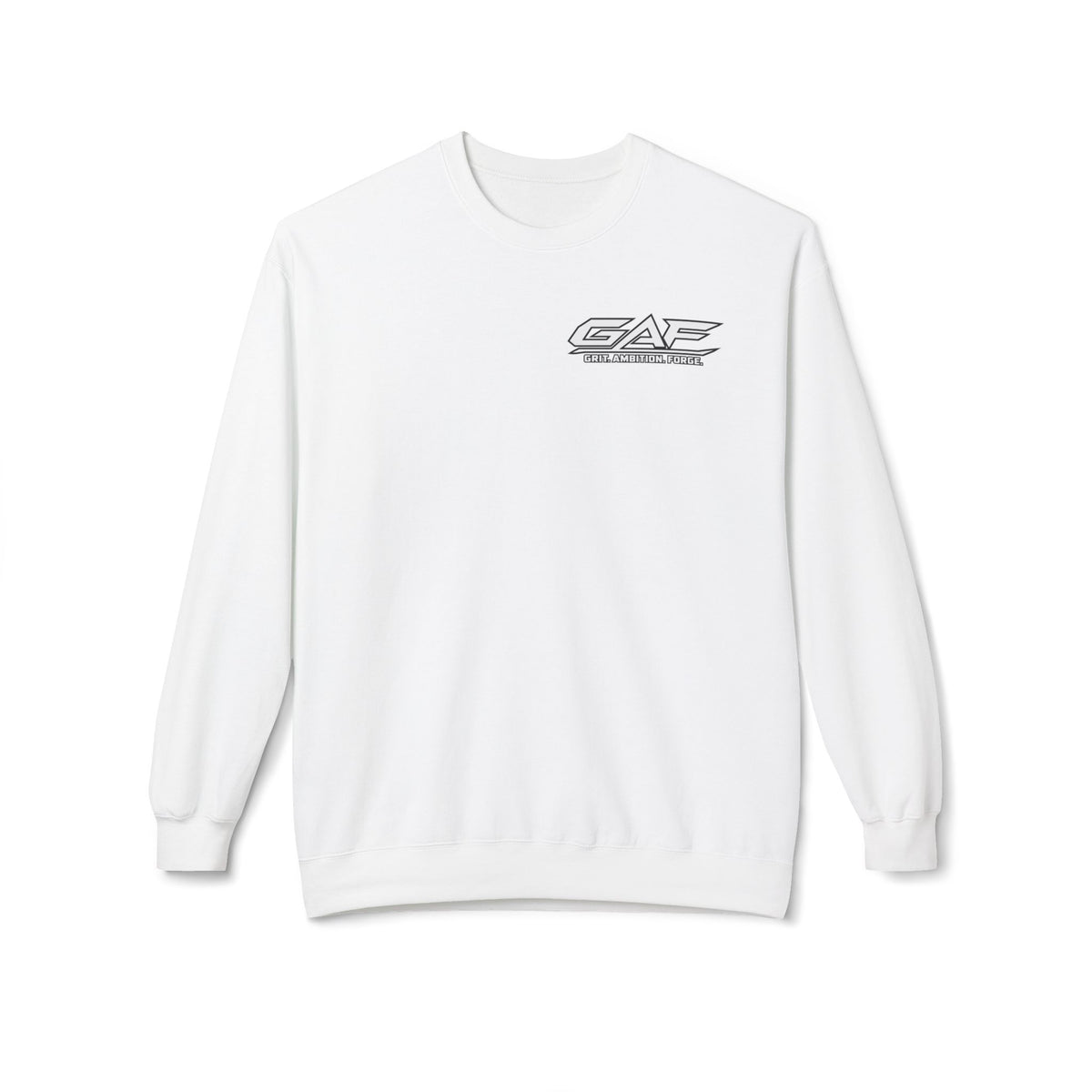 Crewneck Sweatshirt — 'GAFORCE' Minimal Streetwear Graphic Crewneck
