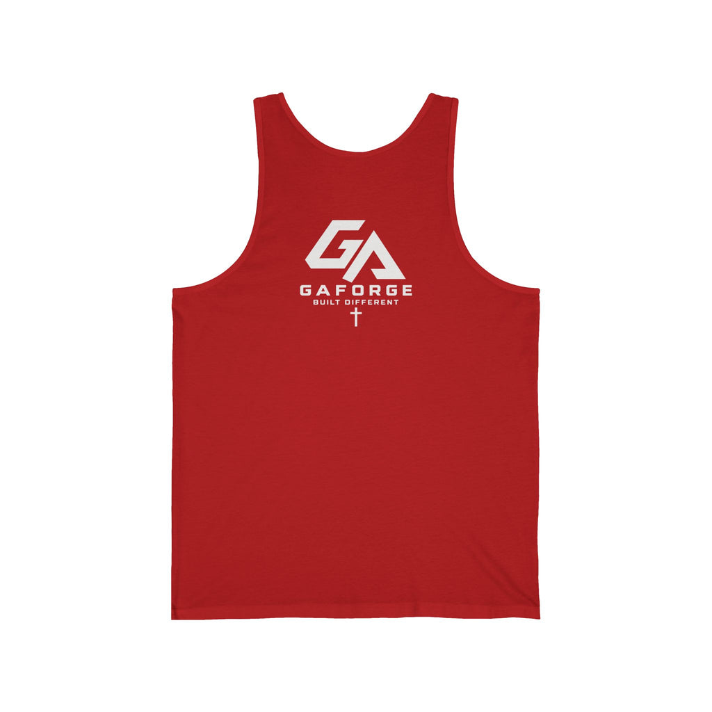 GA Forge Logo Tank Top — Fitness Gym Graphic Tank