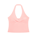 Women’s Ruched Halter Yoga Tank Top
