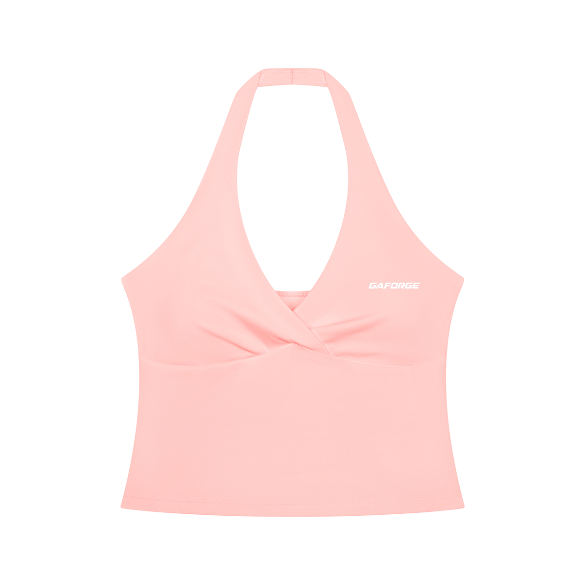 Women’s Ruched Halter Yoga Tank Top