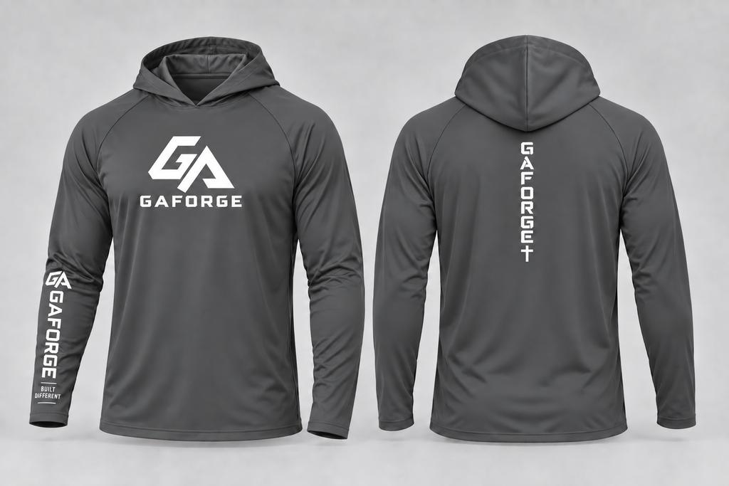 GAFORGE Cooling Performance Hooded Long Sleeve Tee