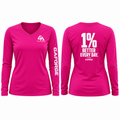 Women's Momentum Long Sleeve V-Neck Tee — Athletic Performance Top