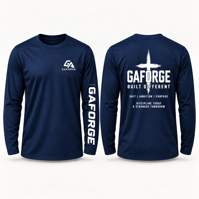 GA Force Logo Long Sleeve Shirt — Performance Athletic Tee