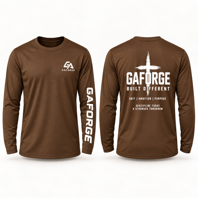 GA Force Logo Long Sleeve Shirt — Performance Athletic Tee