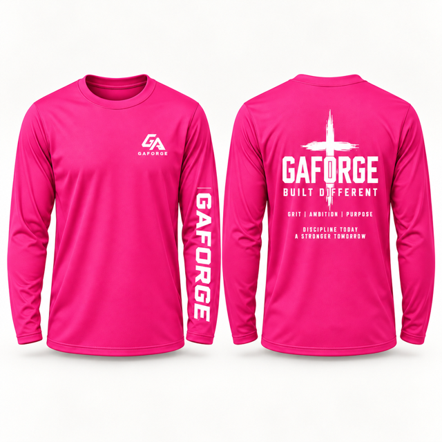 GA Force Logo Long Sleeve Shirt — Performance Athletic Tee