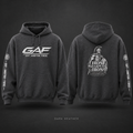 Grit. Ambition. Forge. Hoodie — "Iron Sharpens Iron" Back Design