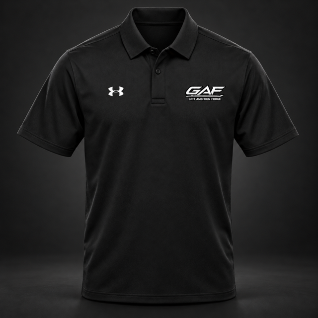 Embroidered Men's Performance Polo - White Under Armour® Golf Shirt