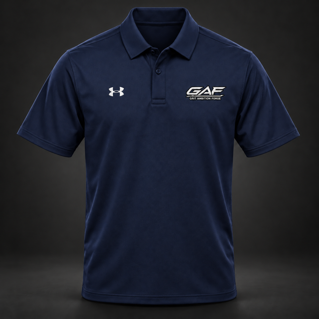 Embroidered Men's Performance Polo - White Under Armour® Golf Shirt