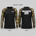 Long Sleeve Tee — "Iron Sharpens Iron" Performance Crewneck (Proverbs 27:17)
