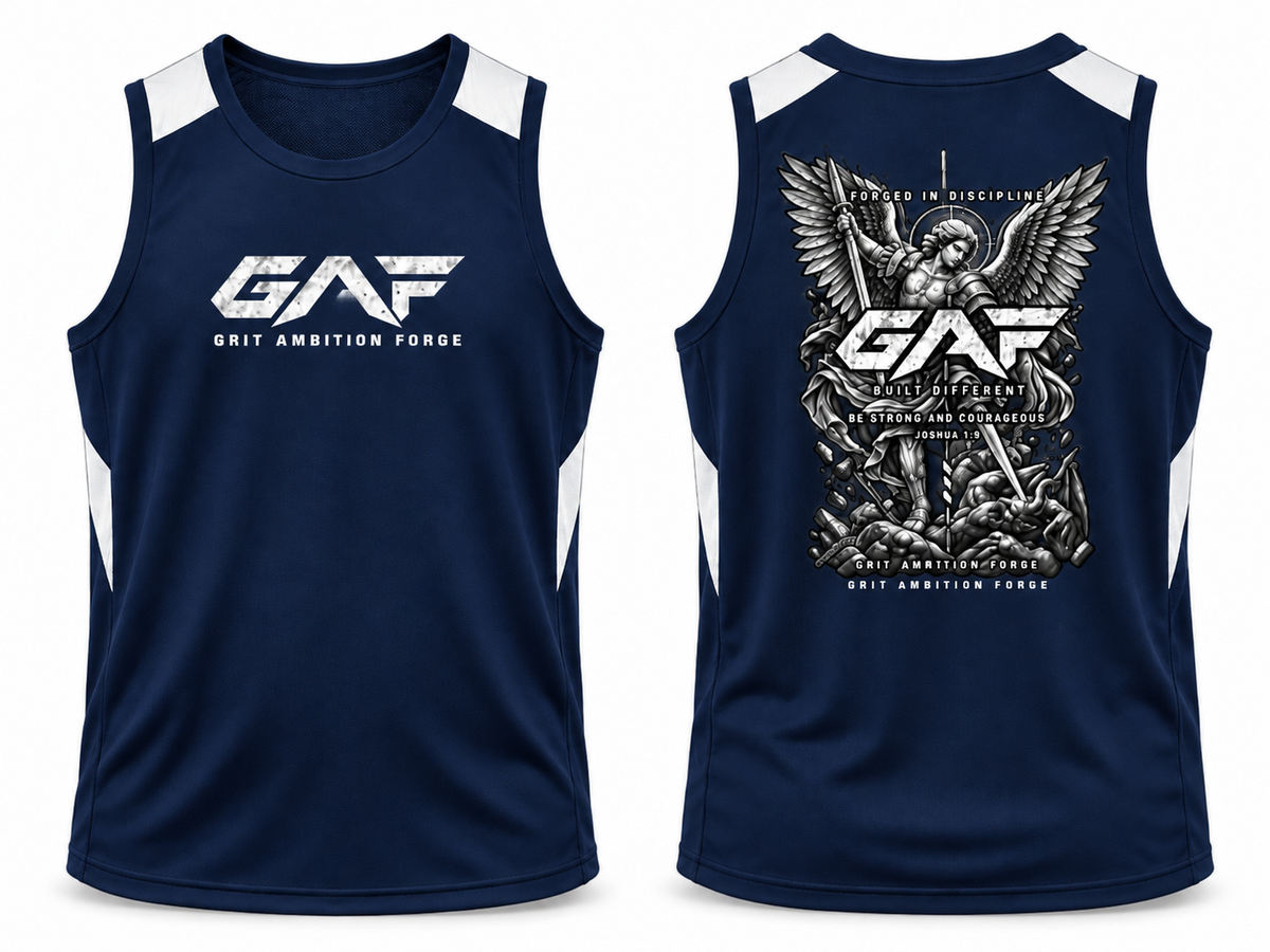 GAO Get Amazing Focus Men's Gym & Running Tank Top