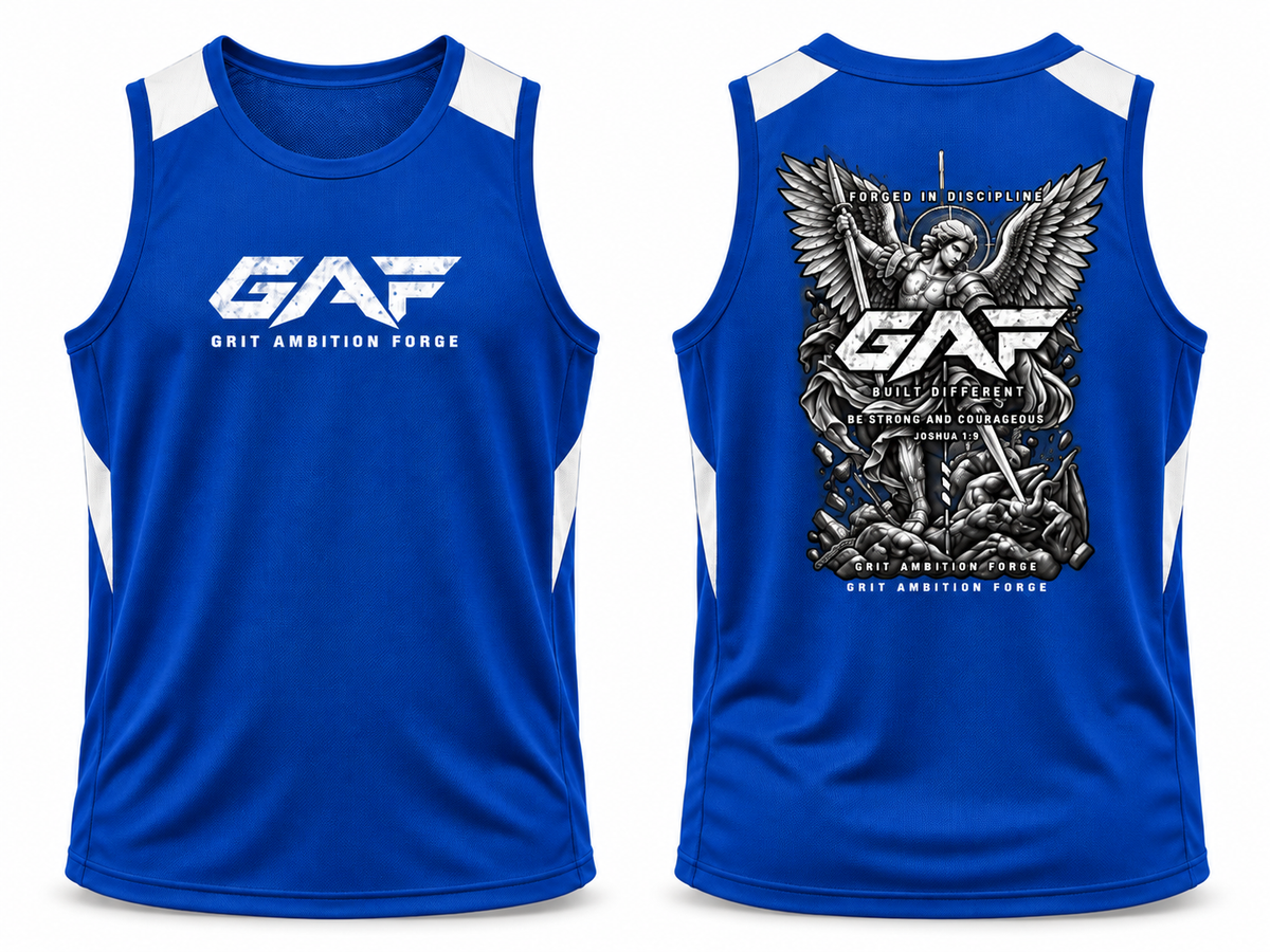 GAO Get Amazing Focus Men's Gym & Running Tank Top
