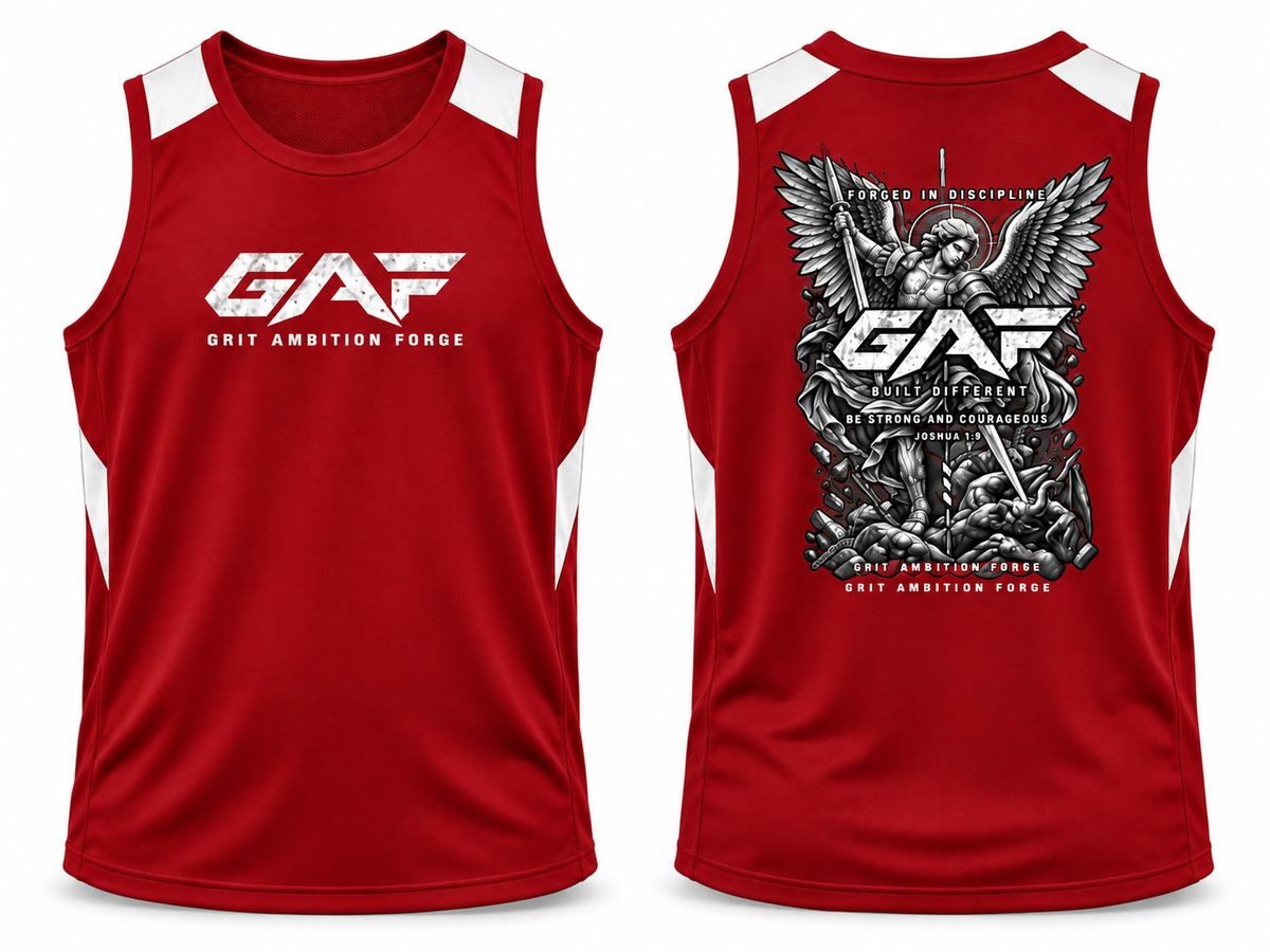 GAO Get Amazing Focus Men's Gym & Running Tank Top