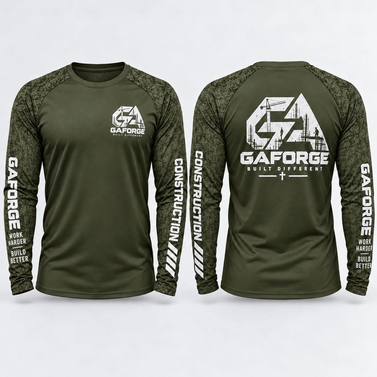 Long Sleeve Digi Camo Tee