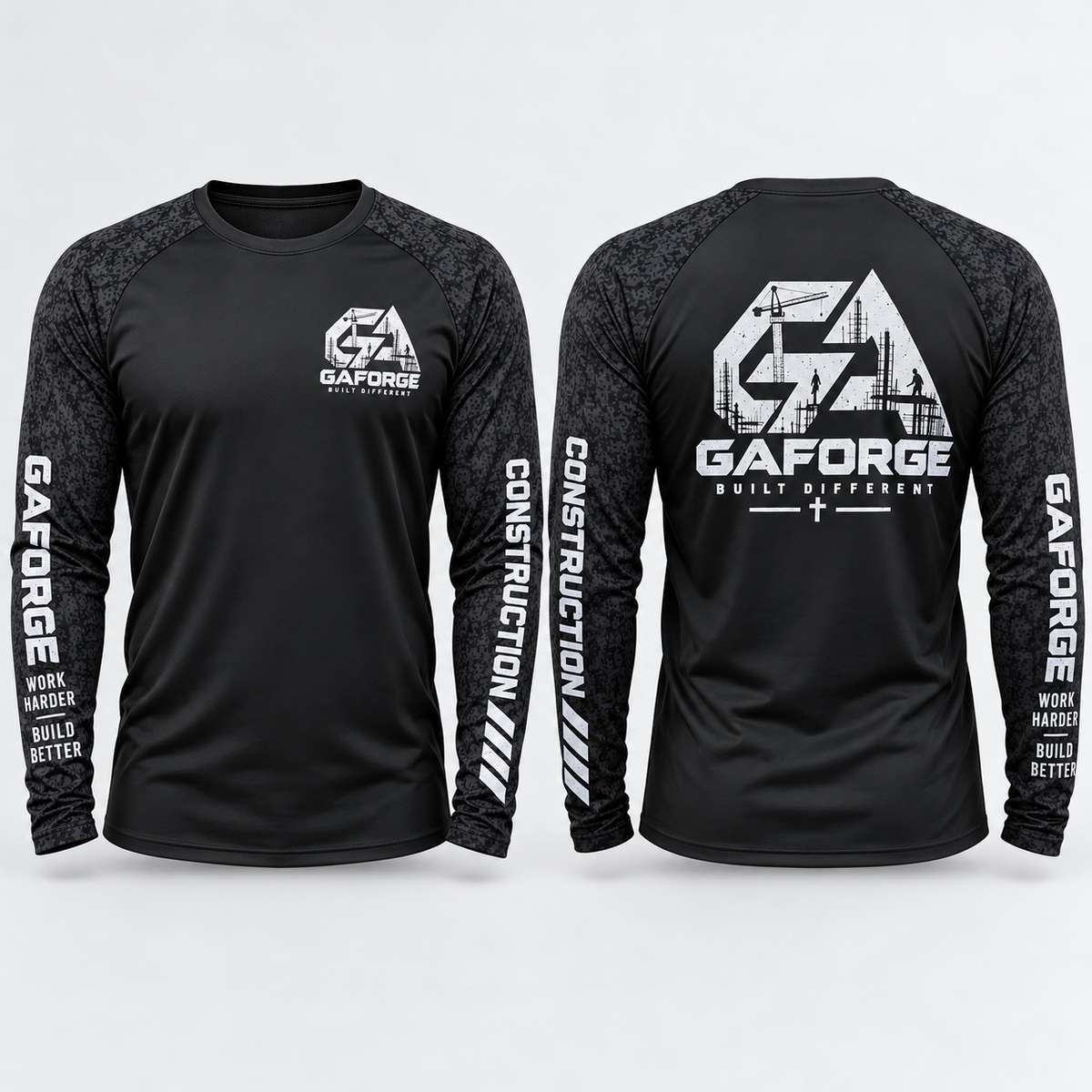 Long Sleeve Digi Camo Tee