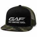 GAF “Grit. Ambition. Forge.” 7-Panel Trucker Cap