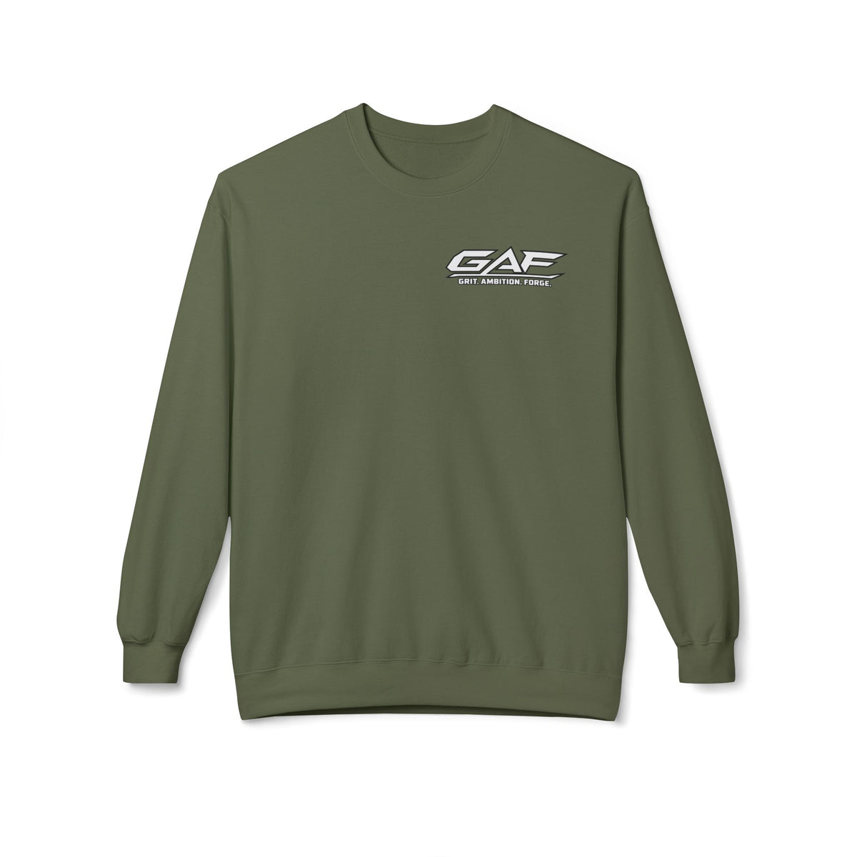 Crewneck Sweatshirt — 'GAFORCE' Minimal Streetwear Graphic Crewneck