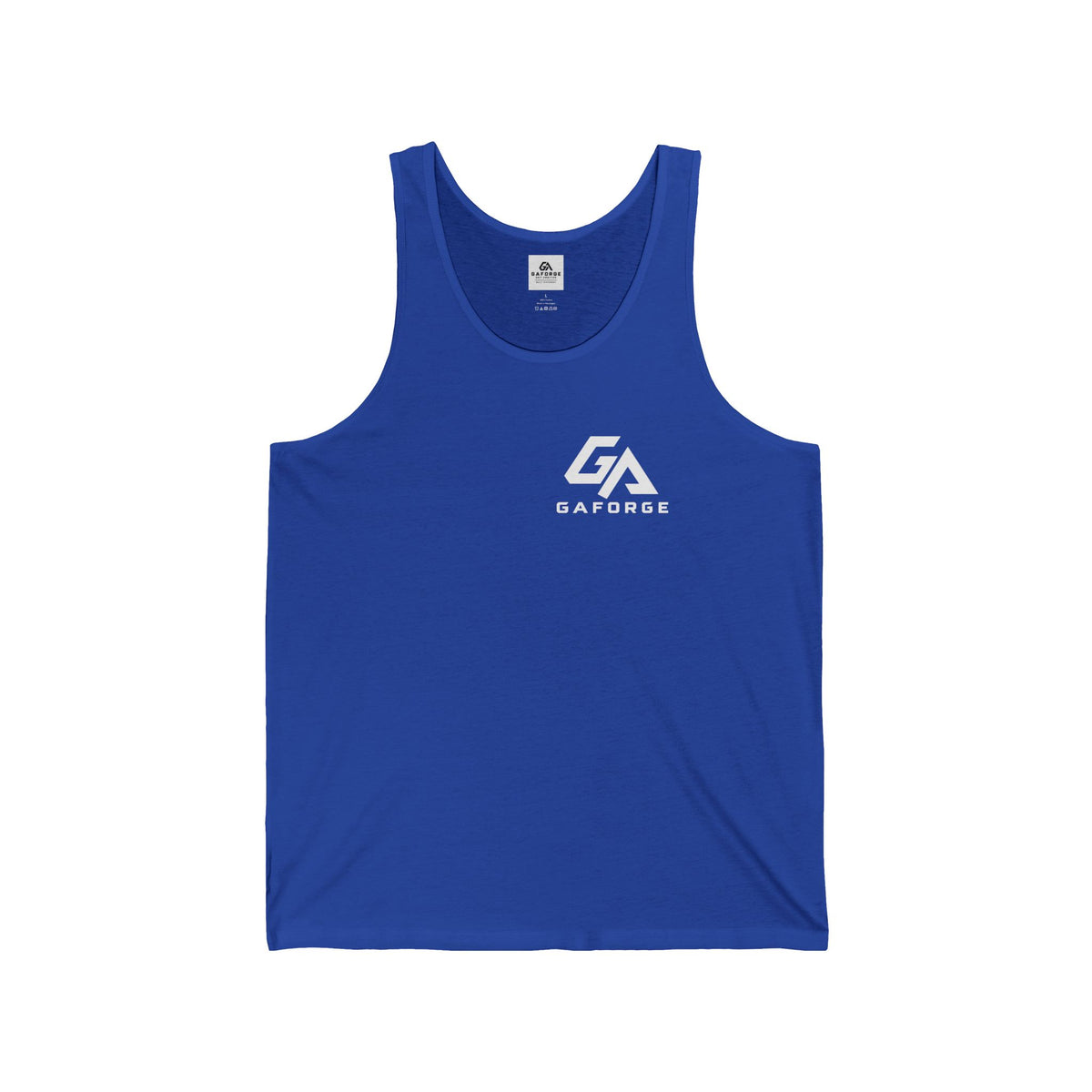 GA Forge Logo Tank Top — Fitness Gym Graphic Tank