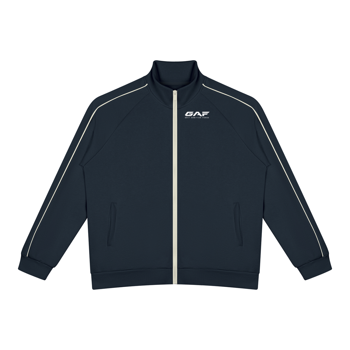 Unisex Color Block Track Jacket