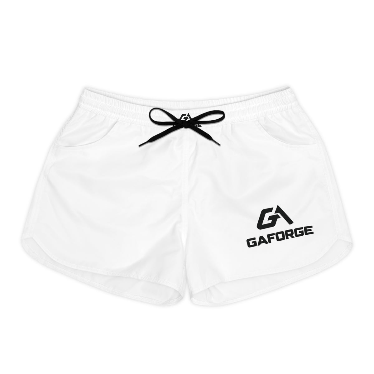Athletic Women's Shorts — GAFORGE Logo Casual Lounge & Workout Shorts
